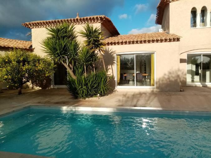 Bienvenue A L Hacienda Villa Magalas Luaran gambar